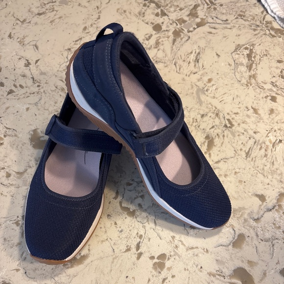Women’s Ryka Echo Navy Blue Mary Jane Shoes Size 11M - Picture 1 of 7